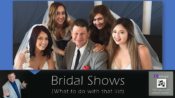 Money After Bridal Show, What to do with the list.